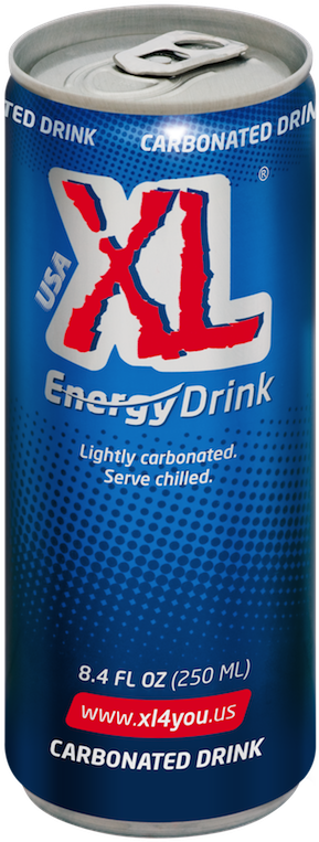 New York Ny-based Xl Energy Drink Expanded The Retail - Xl Energy (400x843), Png Download