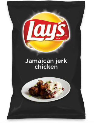 Wouldn't Jamaican Jerk Chicken Be Yummy As A Chip Lay's - Lays Miserables (308x423), Png Download