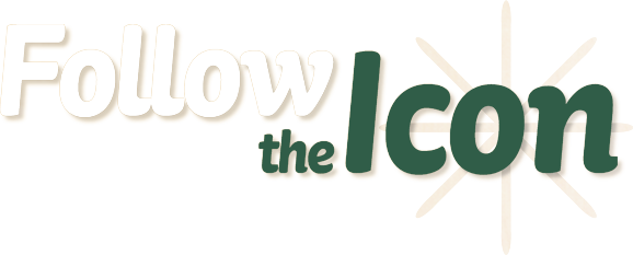 Follow The Icon Logo - Calligraphy (578x233), Png Download