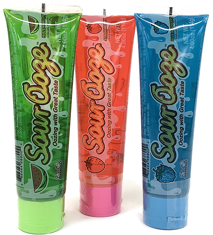 Sour Ooze Tube Candy Gel - Tube Candy (500x500), Png Download
