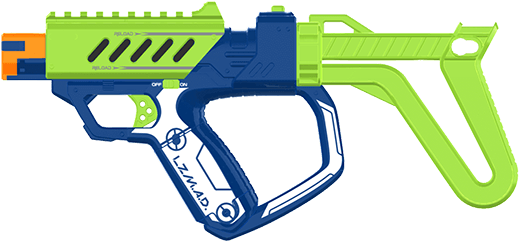 Basic Blaster - 4891813868453 (553x300), Png Download