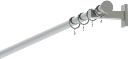 Modern Stud Straight Pole - Compact Disc (447x447), Png Download