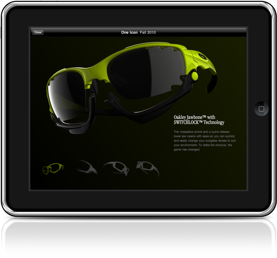 Oneiconmag-jawbone - Tablet Computer (1000x944), Png Download