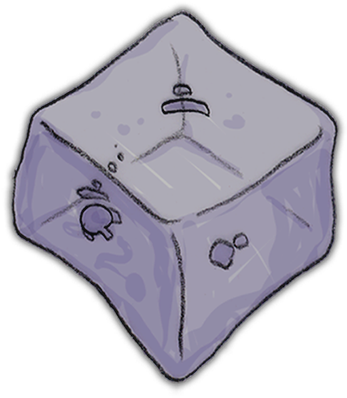 Search Results For "ooze" - Gelatinous Cube Token Roll20 (400x400), Png Download