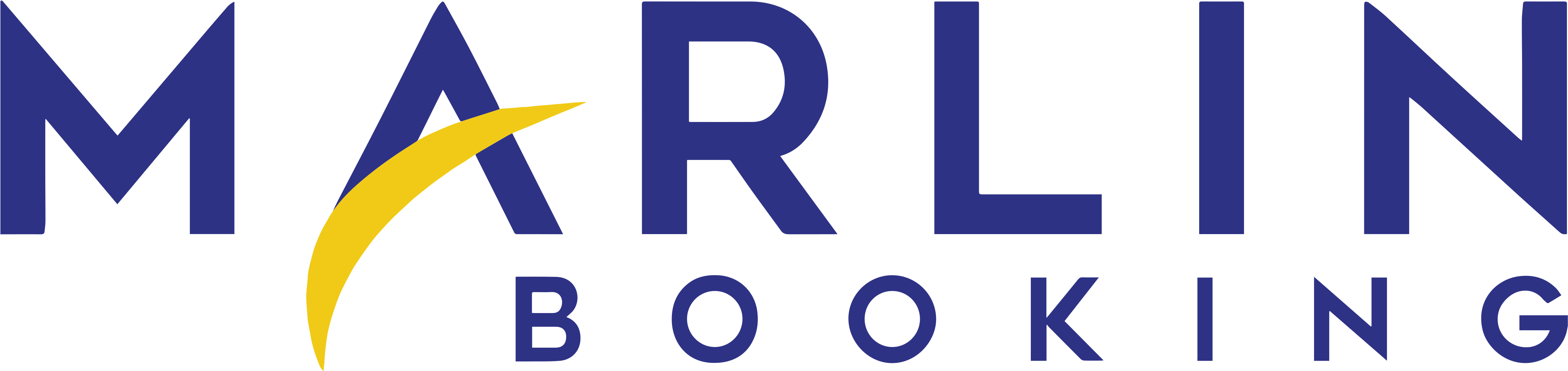 Marlin Booking Logo - Graphic Design (5728x1888), Png Download