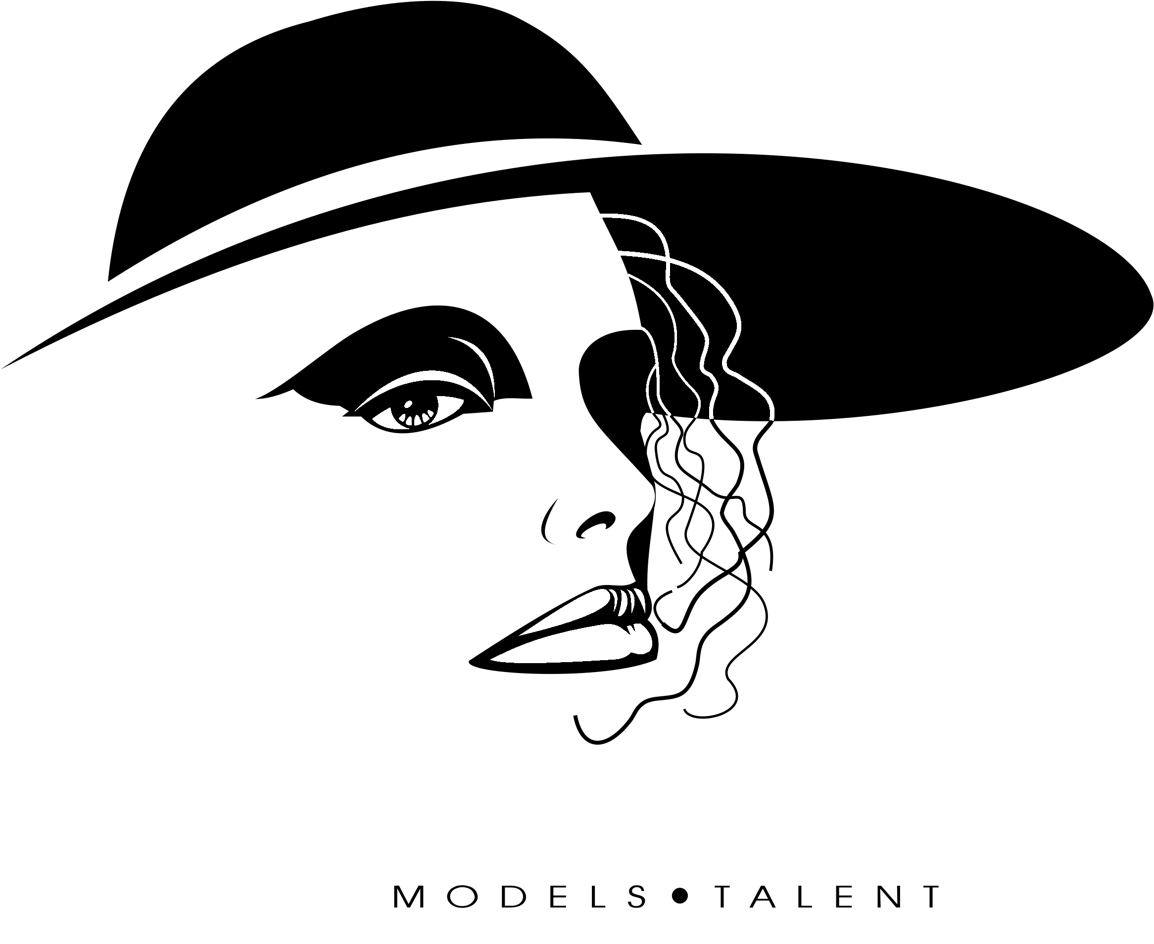 Models Ink Logo Black And White - Ink (2400x2400), Png Download