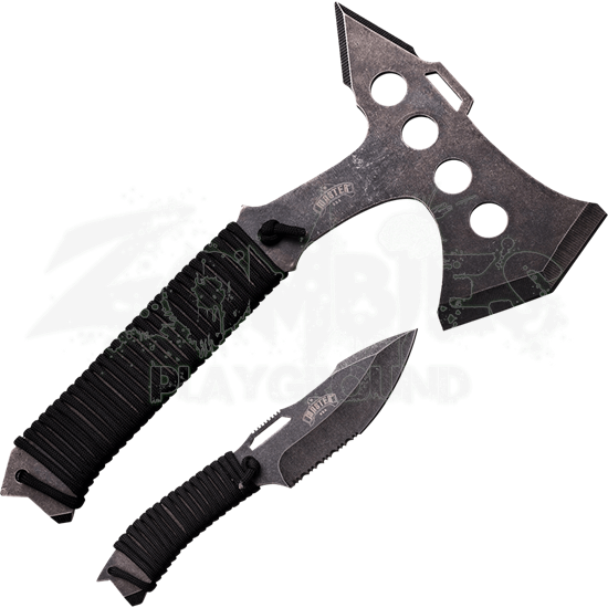 Tactical Tomahawk And Knife Set - Knife (550x550), Png Download