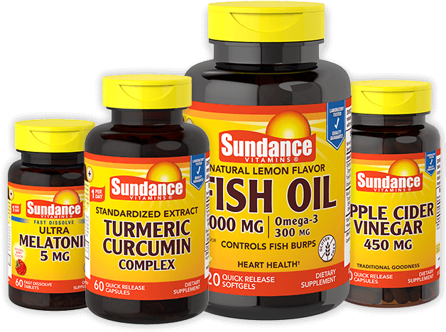 Sundance Apple Cider Vinegar 450 Mg - 60 Quick Release (630x500), Png Download