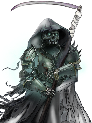 Spectre - Battle For Wesnoth Lich (391x500), Png Download