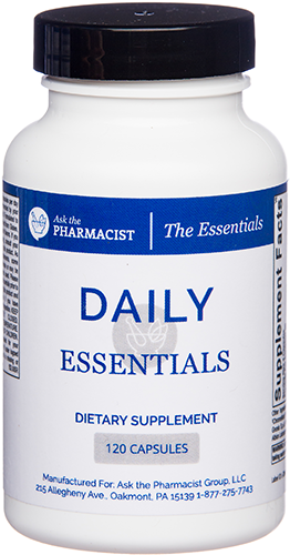Daily Essentials Capsules - H Pylori Supplements (500x500), Png Download