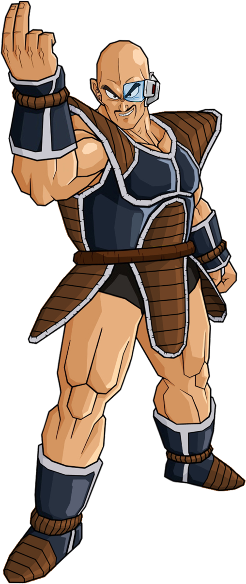 Nappa - Nappa And Mr Satan (634x1261), Png Download
