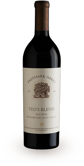 "ted's Blend" Red Wine - Freemark Abbey - Napa Valley Cabernet Sauvignon 2013 (308x600), Png Download
