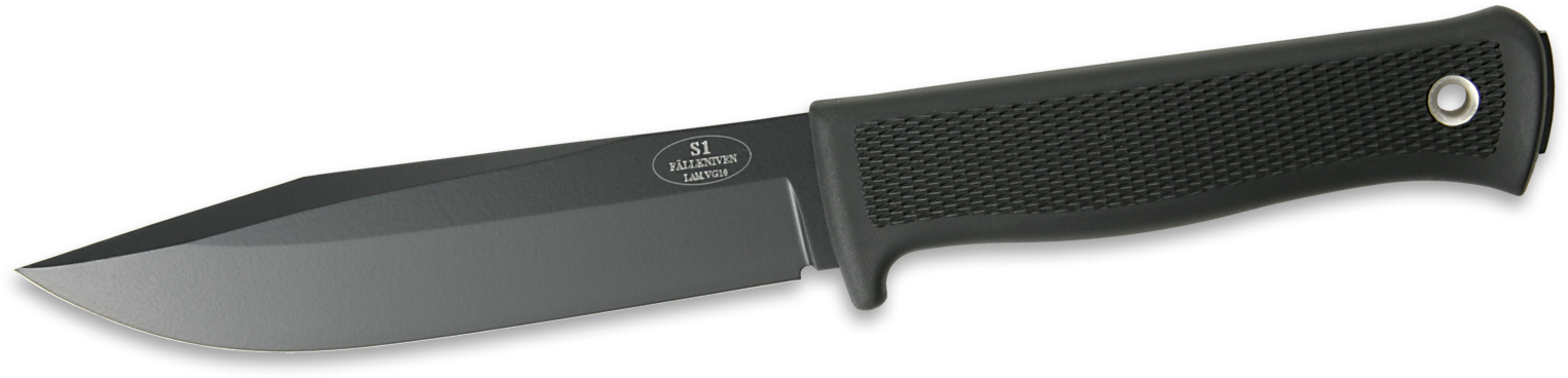 Cuchillo De Supervivencia Fallkniven S1bl Acero Laminado - Hunting Knife (1701x607), Png Download