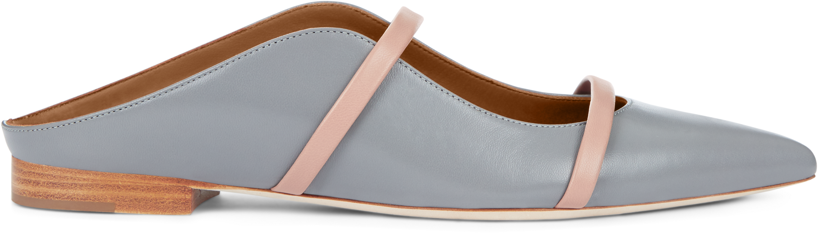 Dark Grey Nude Nappa - Malone Souliers (3000x3000), Png Download