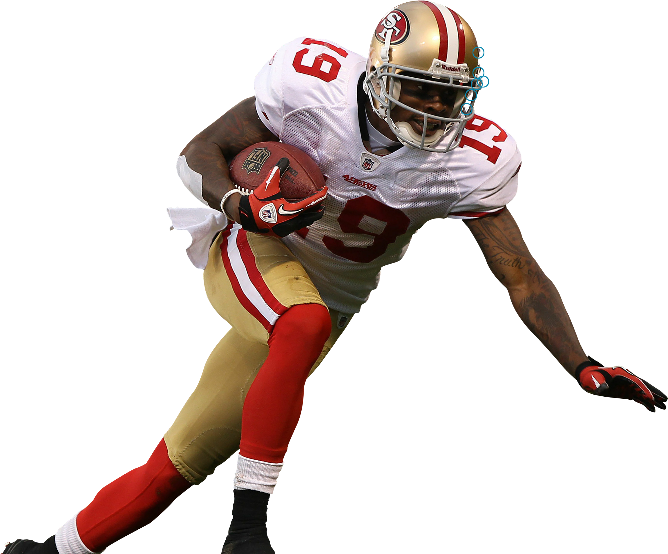 Ted Ginn Fixpoints - Sprint Football (2303x1912), Png Download