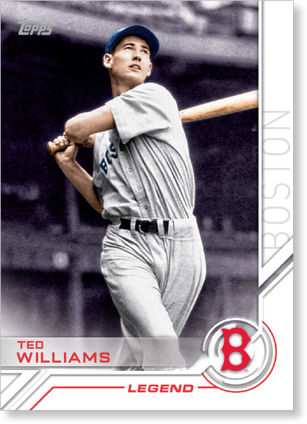Ted Williams Red Sox (2000x2000), Png Download
