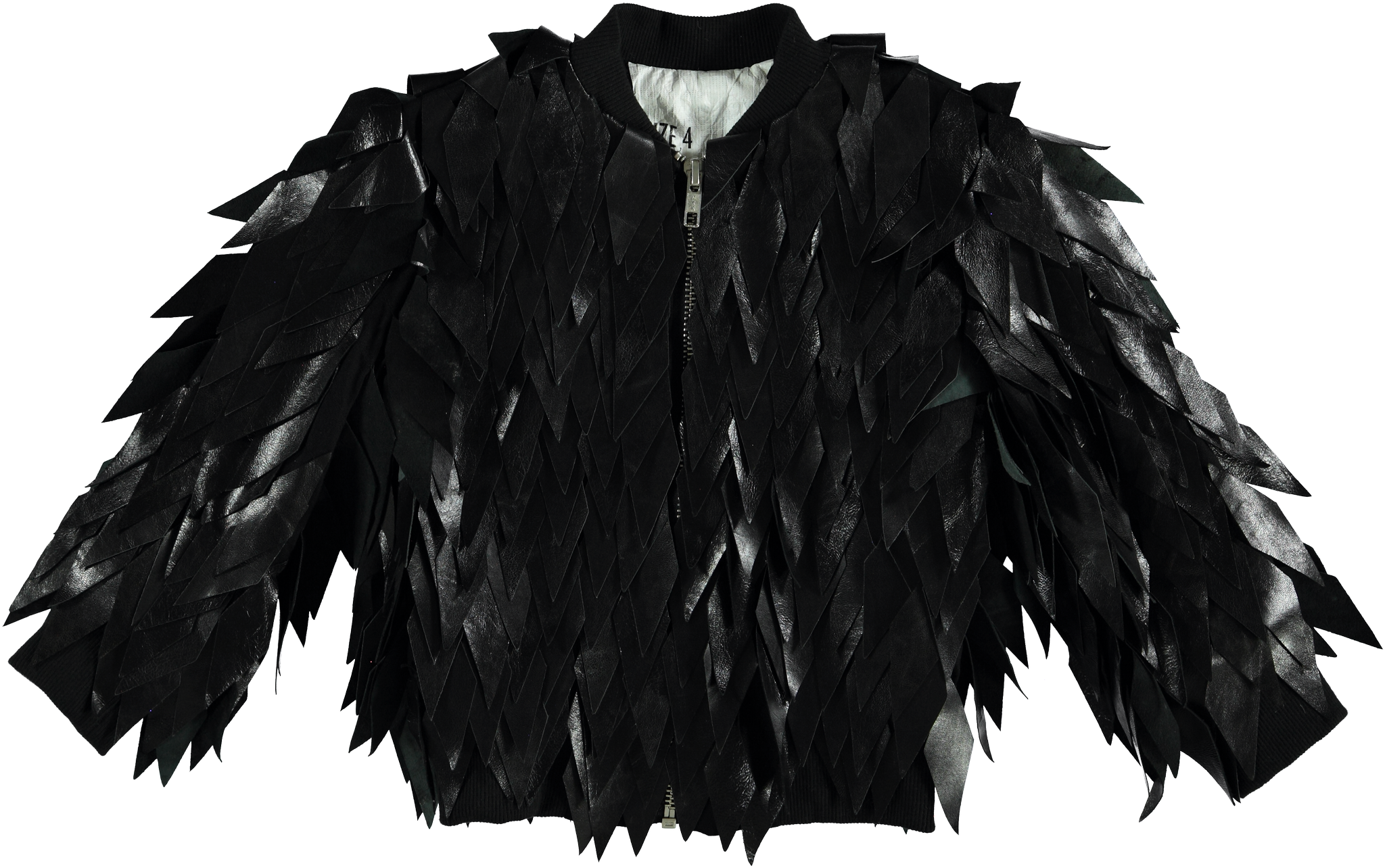 Caroline Bosmans Nappa Leather Coat - Leather Jacket (2048x1284), Png Download