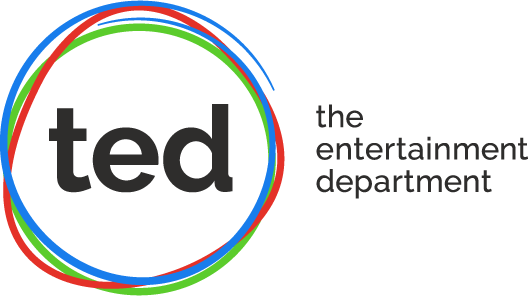 Ted The Entertainment Department (528x296), Png Download