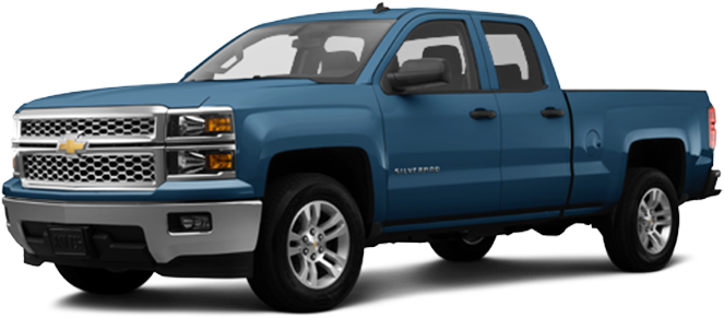 Chevy Silverado - 2016 Silverado (663x291), Png Download