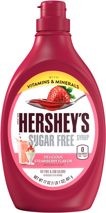 Hershey's - Hershey's Lite Syrup (1000x1000), Png Download