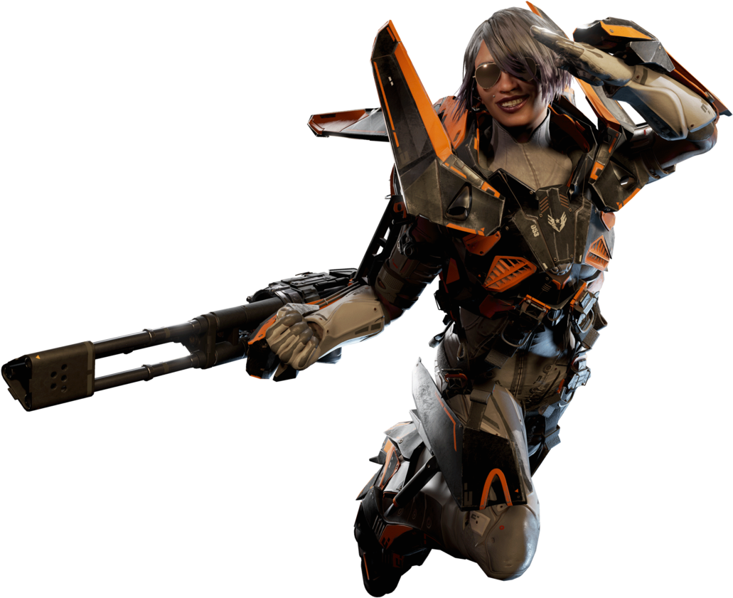 Lawbreakers Characters (1200x1239), Png Download