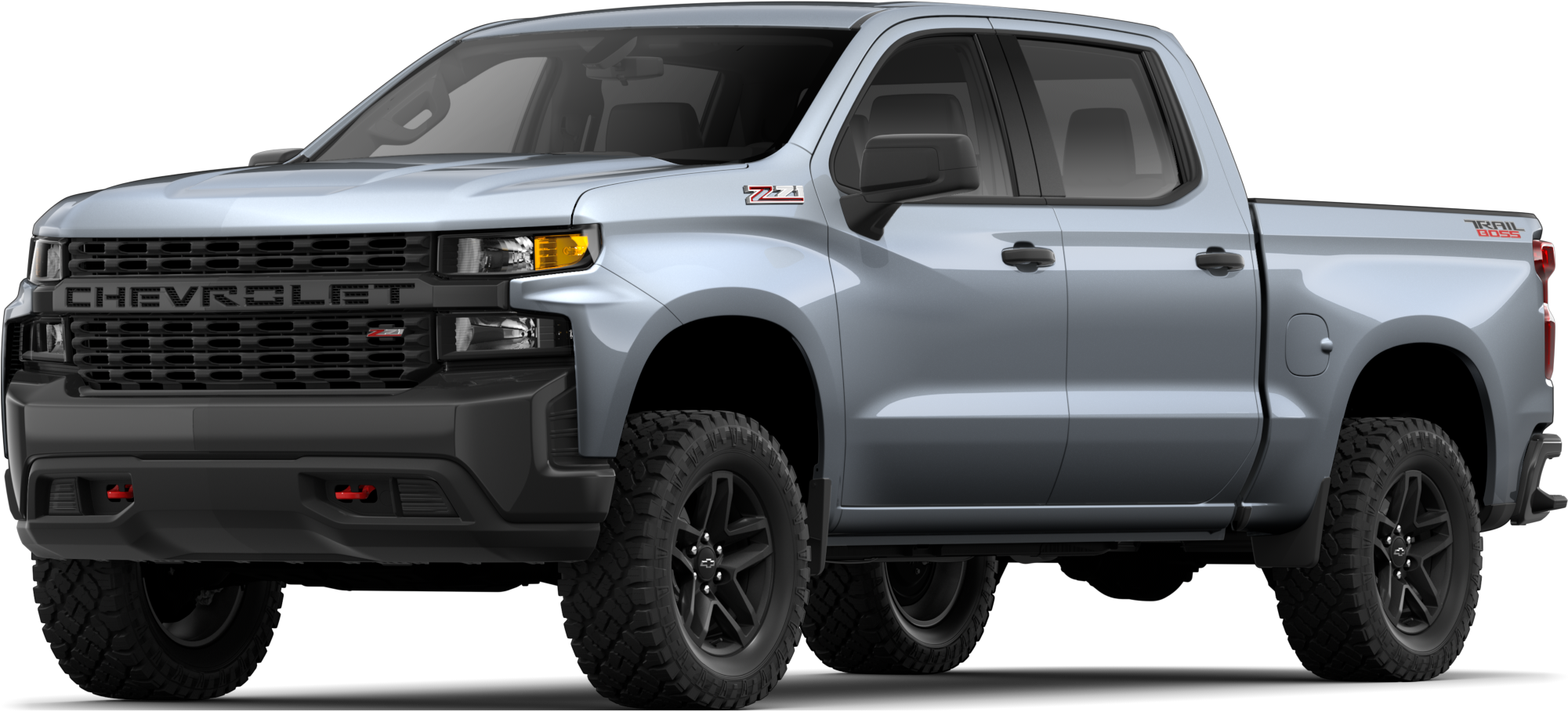 Custom Trail Boss $39,500 Starting Msrp - Chevy Silverado 2019 (2000x1000), Png Download