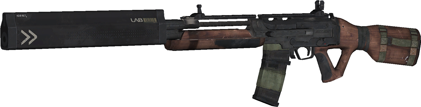 Maverick-a2 Model Codg - Call Of Duty Ghost Maverick 2 (1839x498), Png Download