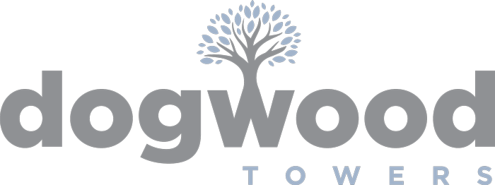 Dogwood-towers - Tower (700x262), Png Download