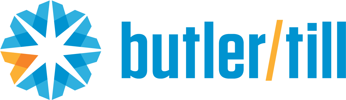 Butler/till - Butler Till Media Services Logo (1232x373), Png Download