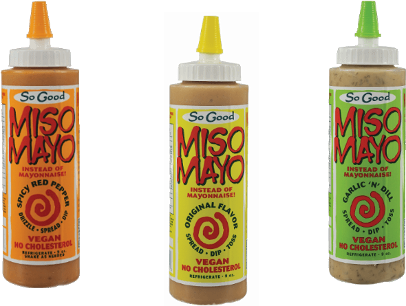 Miso Mayo Bottles - Mayonnaise (960x454), Png Download