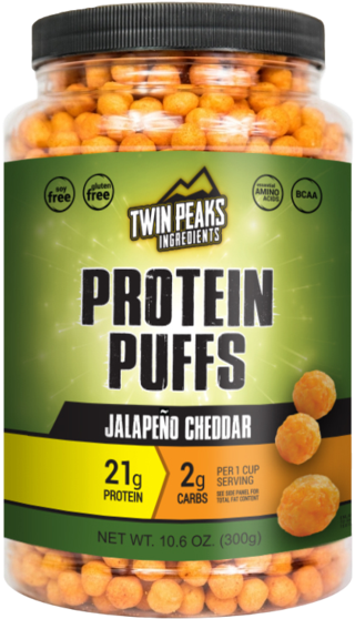 Jalapeno Cheddar Protein Puffs - Portable Network Graphics (381x600), Png Download