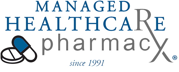Managed Healthcare Pharmacy Logo Managed Healthcare - Logo (584x240), Png Download