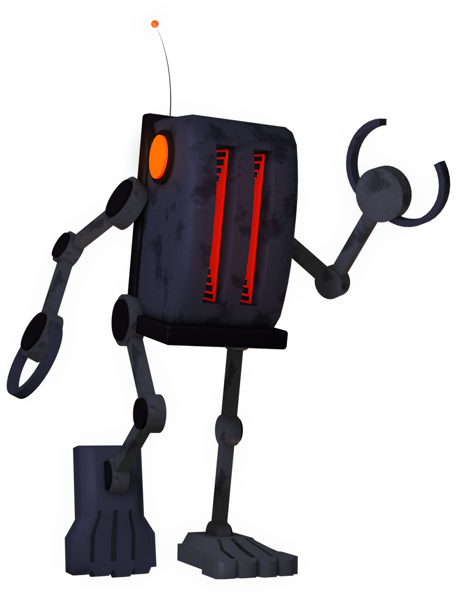 Toasty By Fedetronic-d97gg9s - Robot (900x1280), Png Download