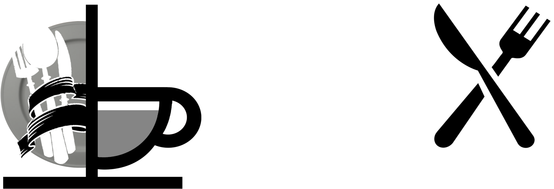 Logo - Cafe And Restaurant Logo Png (2048x731), Png Download