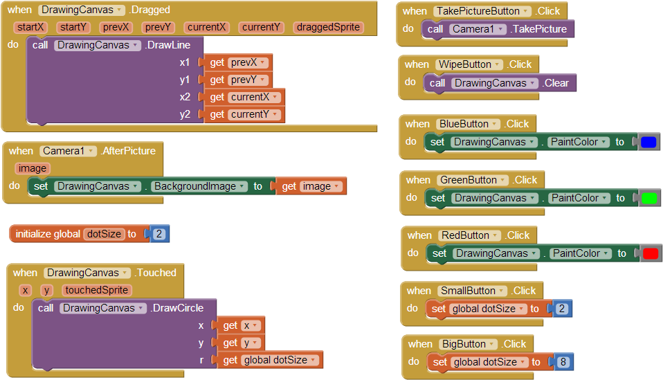 App Inventor 2 Drawing App (999x576), Png Download
