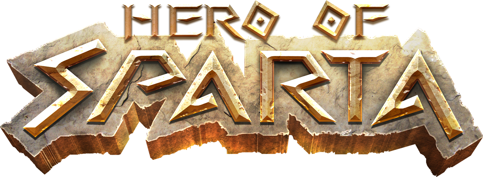 Logo - Hero Of Sparta Logo (1619x595), Png Download