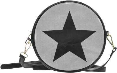 Grey Random Grain Motion Blur And A Black Star Vas2 - Miraculous Ladybug Marinette Purse (500x500), Png Download