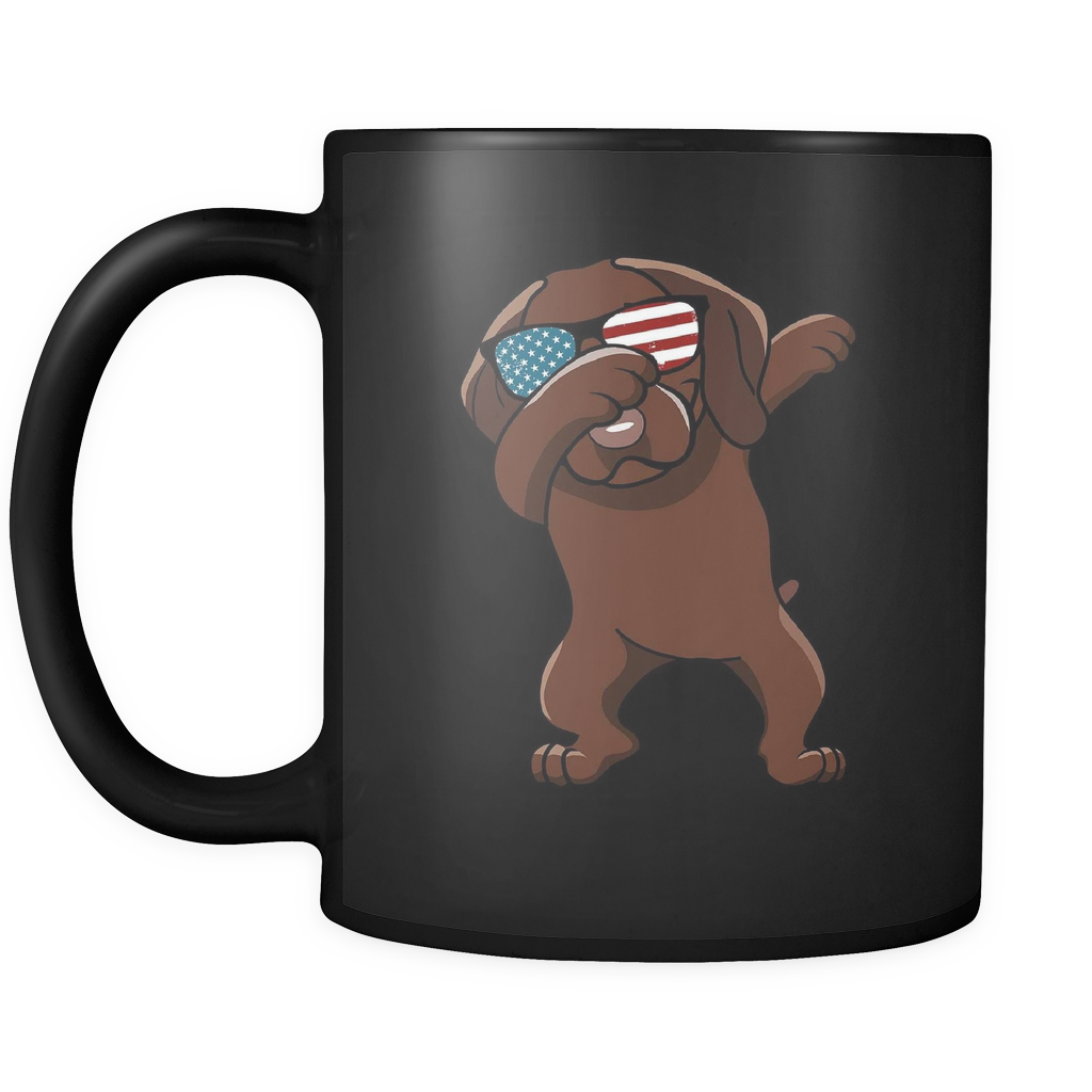 Dabbing Vizsla Dog America Flag - Survived Another Meeting That Should Ve Been (1024x1024), Png Download