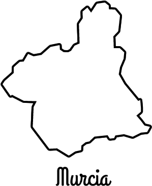 Murcia Dibujo (600x470), Png Download