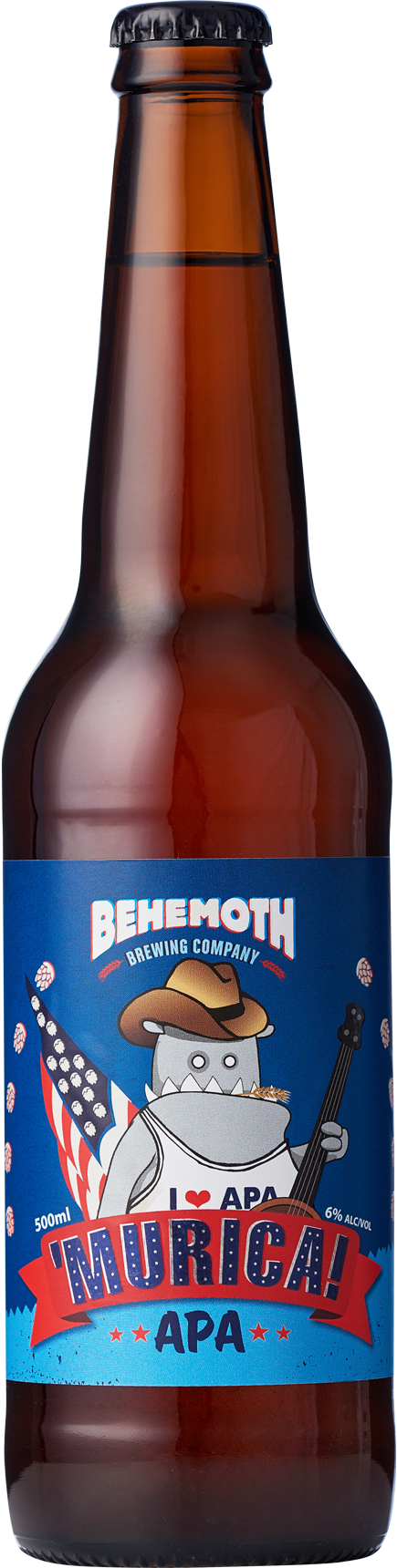 'murica American Pale Ale - Chimay Beer (435x1720), Png Download