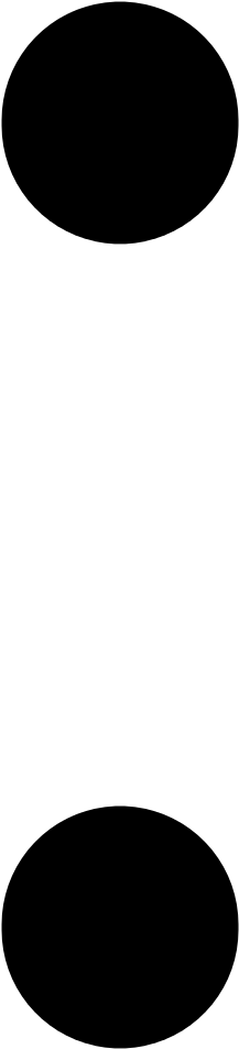 New Svg Image - Two Dots Punctuation (2000x2000), Png Download