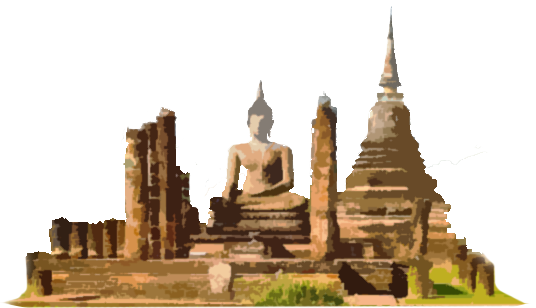 Thailand Landmark Png - Learn Thai Alphabet With Memory Aids To Your Great (536x308), Png Download