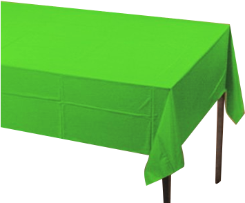 Greentablecover2 Large - Green Screen On Table (382x317), Png Download
