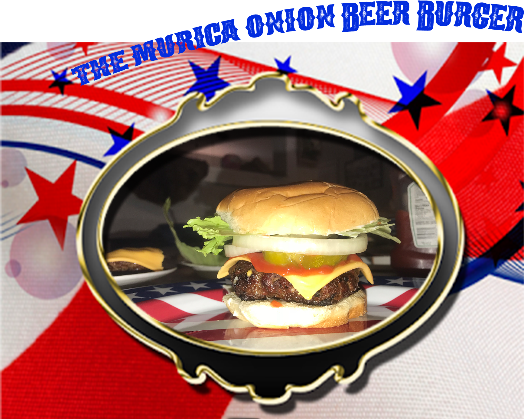 Muricabeerburger - Fast Food (2100x1500), Png Download