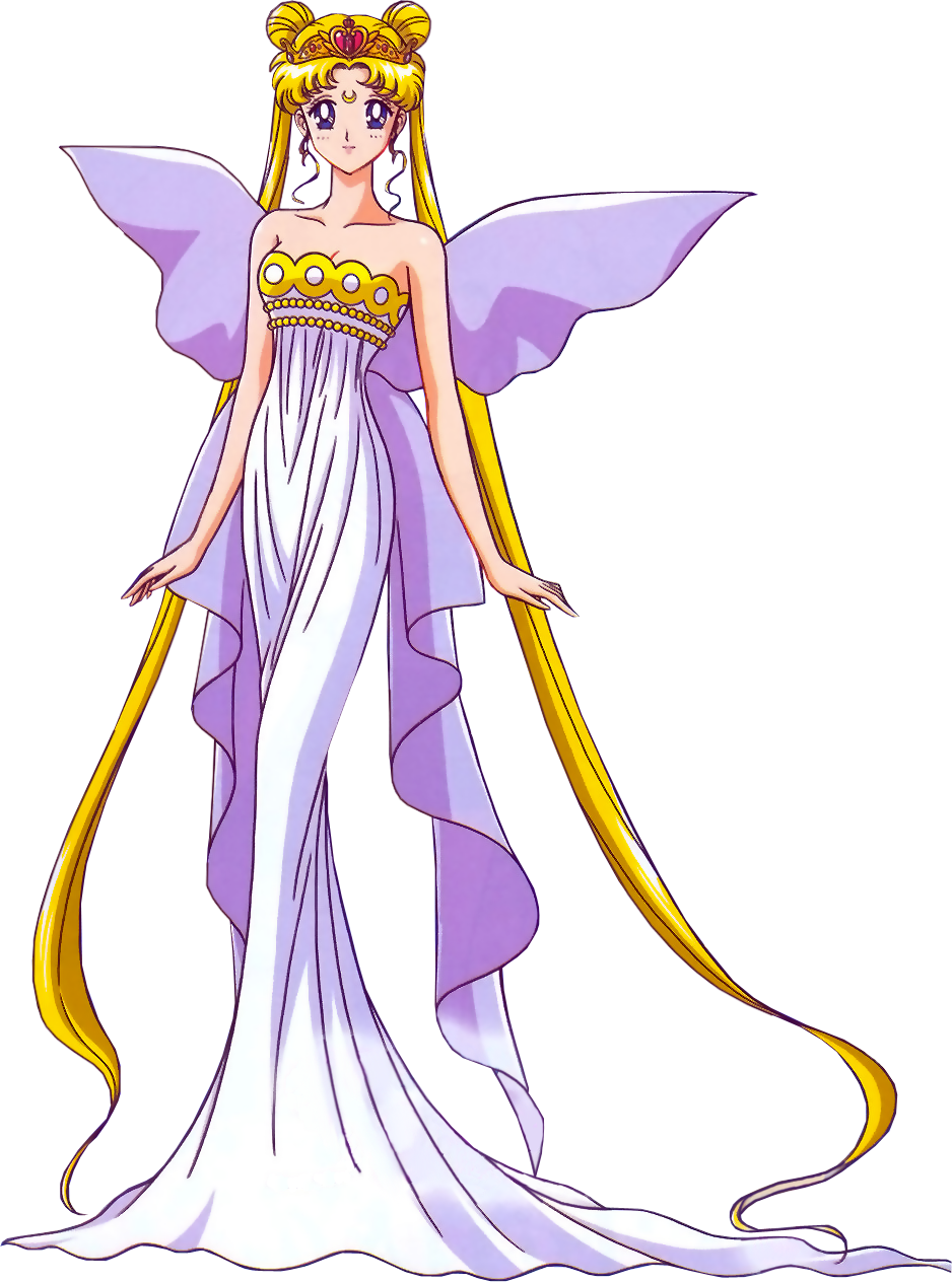Queen Serenity - Queen Serenity Sailor Moon R Princesa Serenity (938x1264), Png Download