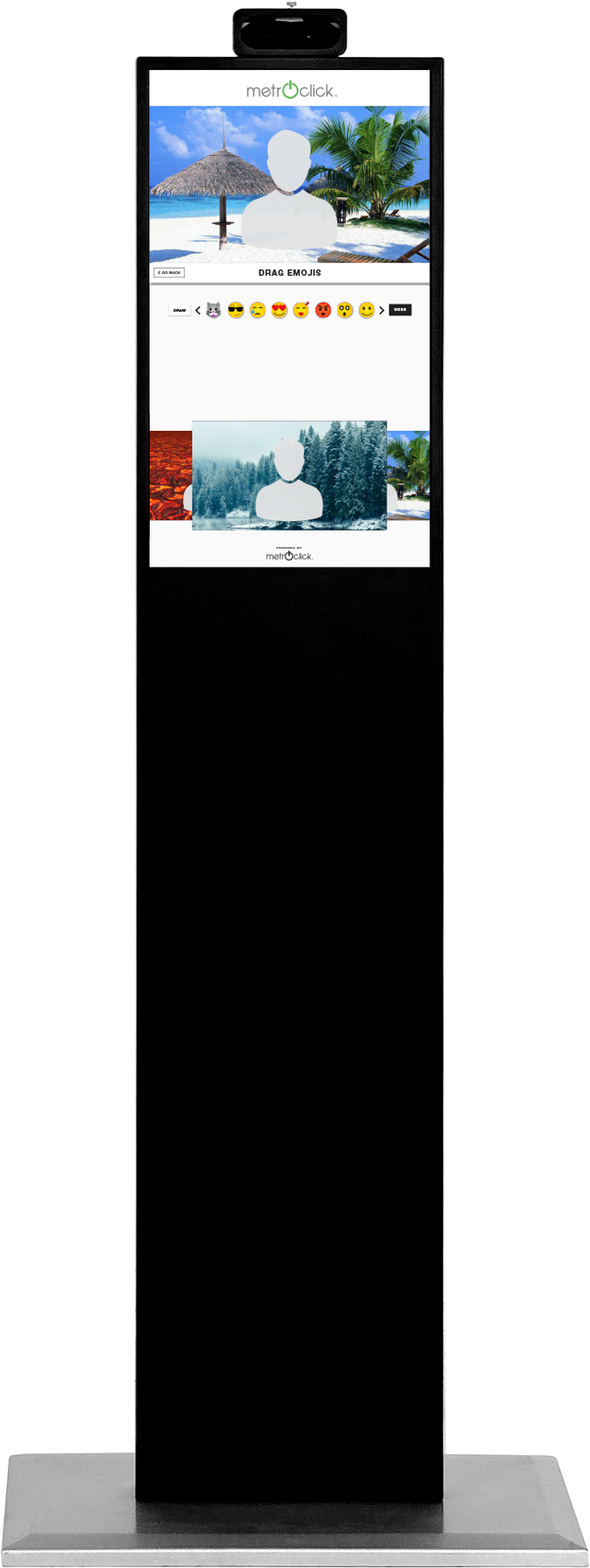 21 Green Screen - Tropical Beach (846x2057), Png Download