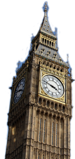 Big Ben (260x566), Png Download