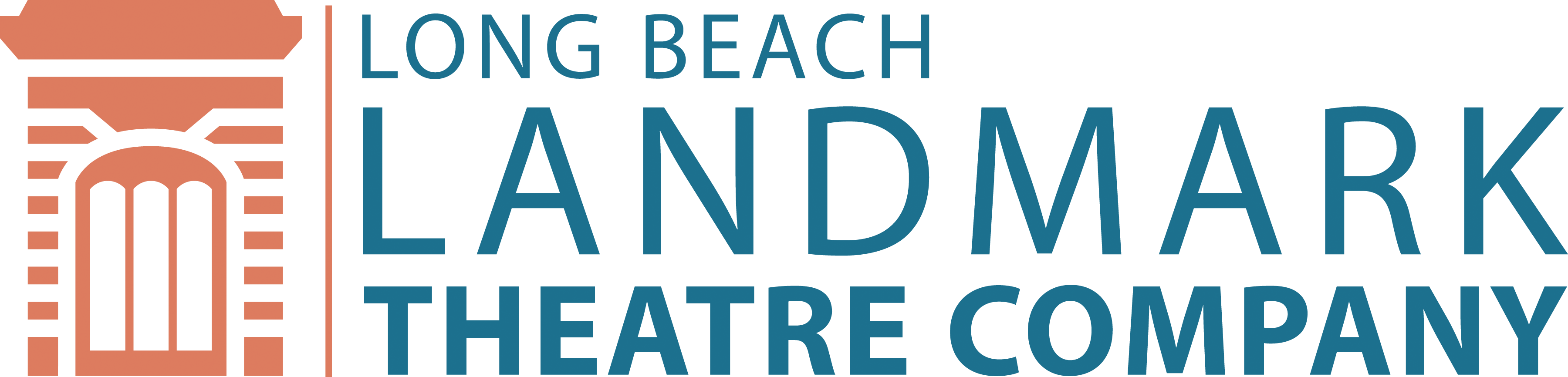 Long Beach Landmark Theatre (3600x866), Png Download