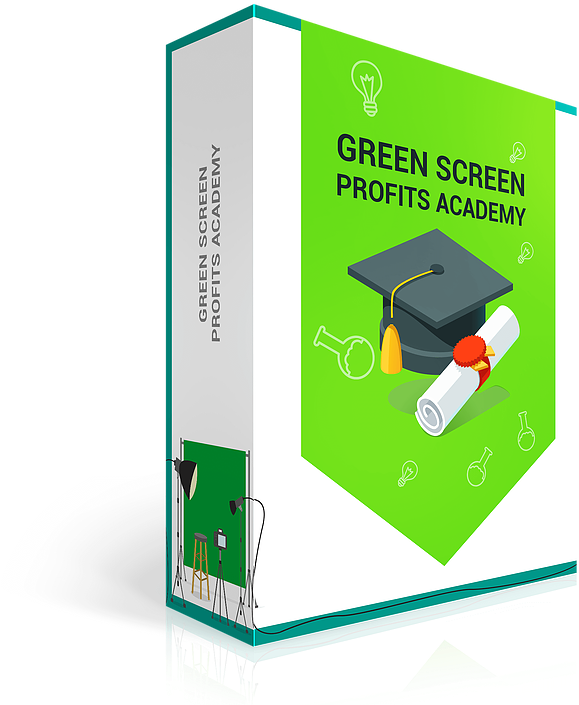 Green Screen Club Module-5 Profits Academy - Chroma Key (790x750), Png Download