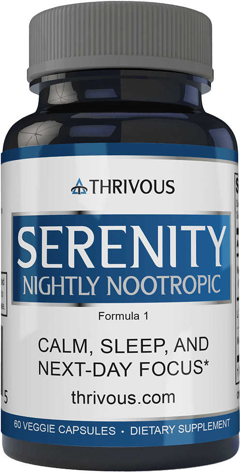 Thrivous Serenity - Nootropic (1024x1024), Png Download